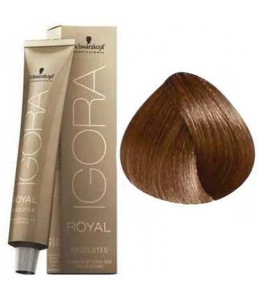 7-60 Medium Blonde Chocolate Natural 60g - Igora Royal Absolutes by Schwarzkopf