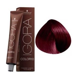 4-89 Color10 Medium Brown Red Violet  60g - Igora Color10 by Schwarzkopf