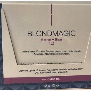 BlondMagic Blue Bleaching Powder 12 x 15g Sachets
