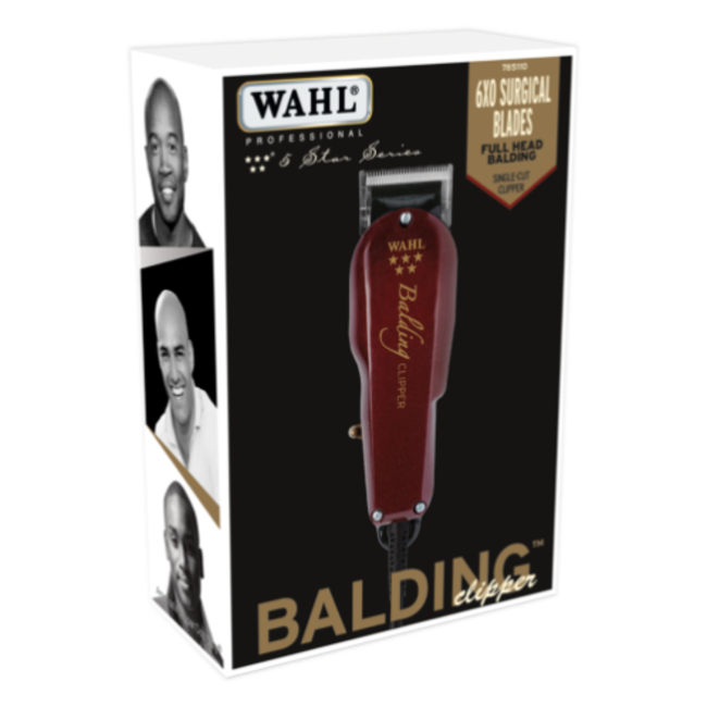 WAHL  BALDING CLIPPER WITH STRAIGHT RAZOR