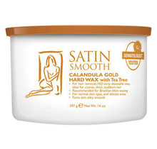 SATIN SMOOTH HARD WAX 14OZ CALANDULA GOLD