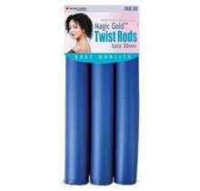 Magic Gold Twist Rods Navy 3pc 32mm