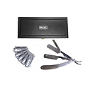 Wahl Straight Razor /Shaving Brush / Shave Soap Kit & Toiletry Bag