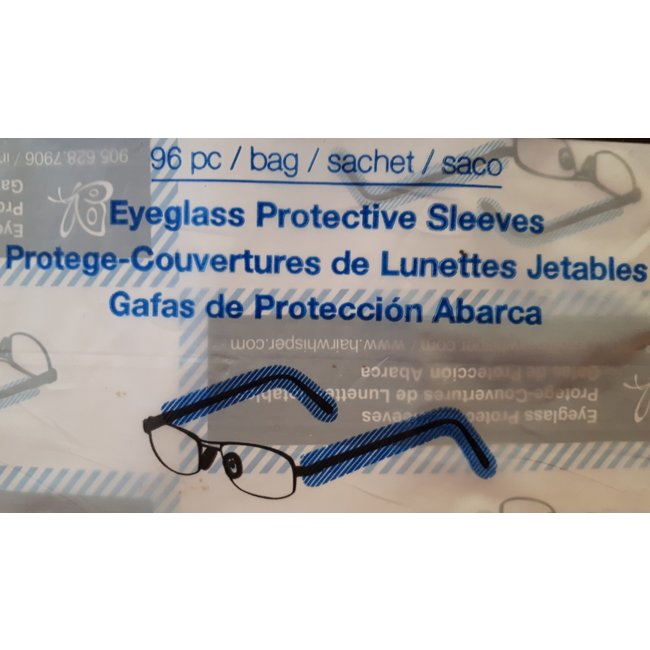HairWhisper HW Eyeglass Protective Sleeves 96pc