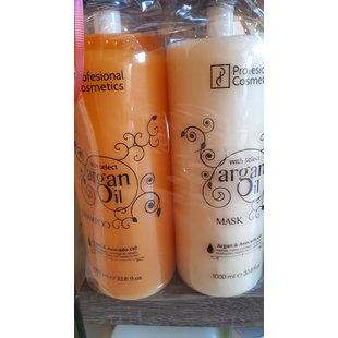 PROFESIONAL COSMETICS WITH ARGAN OIL LITER DUO