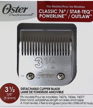 OSTER CLIPPER BLADES  3 1/2