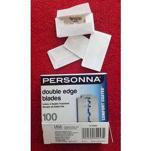 PERSONNA DOUBLE-EDGE BLADES 100/BOX