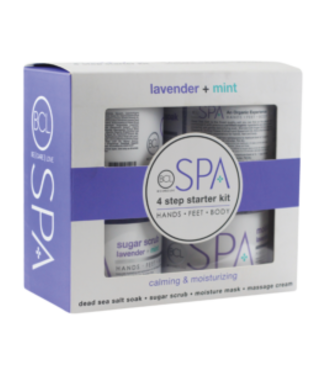 BCL Spa Lavander & Mint 4 Step Starter Kit