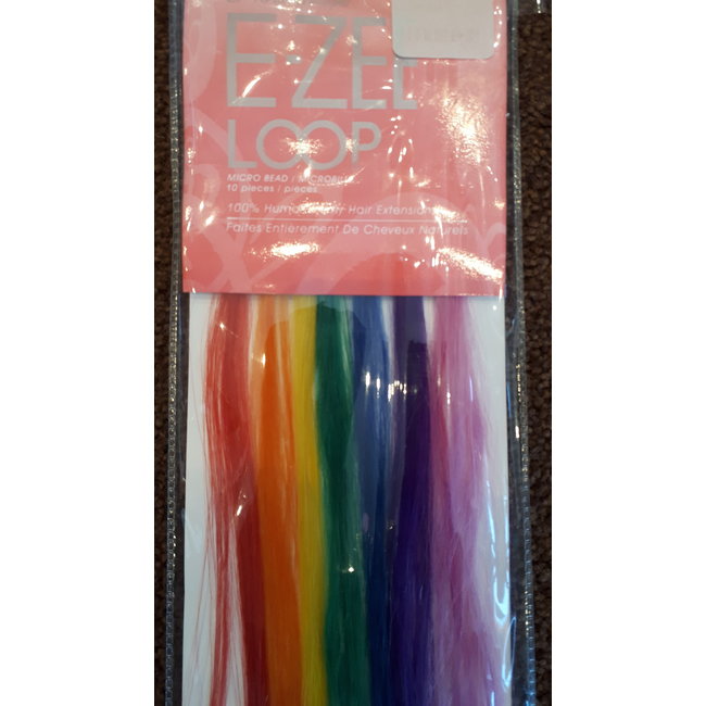 HairWhisper E-Zee Loop 18" Rainbow