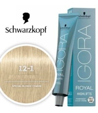 Schwarzkopf Igora Royal Highlifts  60g 12-1 Special Blonde Cendre