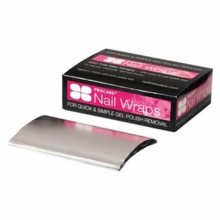 Procare Nail Foil Wraps  96mm x 70mm 200pk