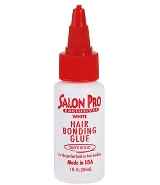 Salon Pro White Hair Bonding Glue 1 oz