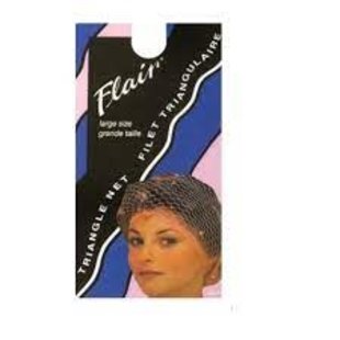 Flair Triangle  Hair Net Black