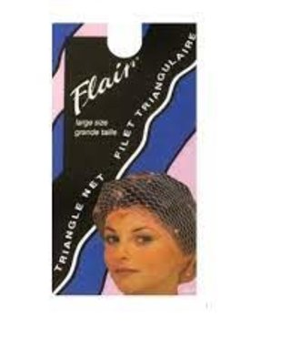 Flair Triangle  Hair Net Black