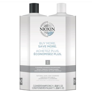 Nioxin System Duo No 1 Lt Shampoo/Conditioner