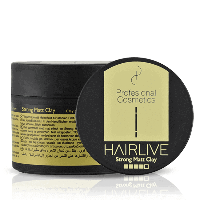 Profesional Cosmetics Profesional Cosmetics Hairlive Strong Matt Clay 100ml