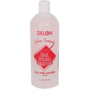 Delon Nail Polish Remover 100% Pure Acetone 1Liter
