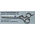 HairWhisper SAPPHIREWhisper ERGO T30 Thinning Scissors with ergonomic handle and thirty teeth