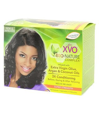 XVO Olive Oil Relaxer Kit 1 Application Regular Strength