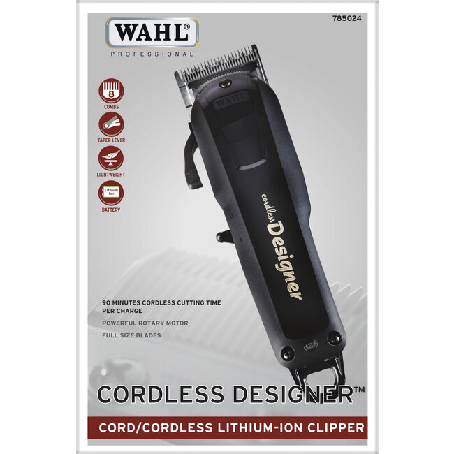 Wahl Lithium Black Designer / Cordless Clipper