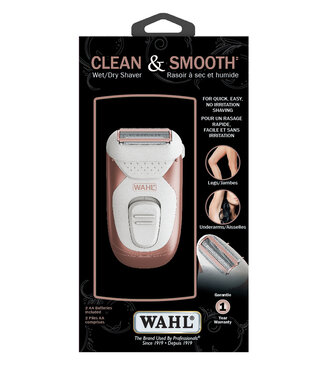 Wahl Clean & Smooth WET/DRY Battery Shaver