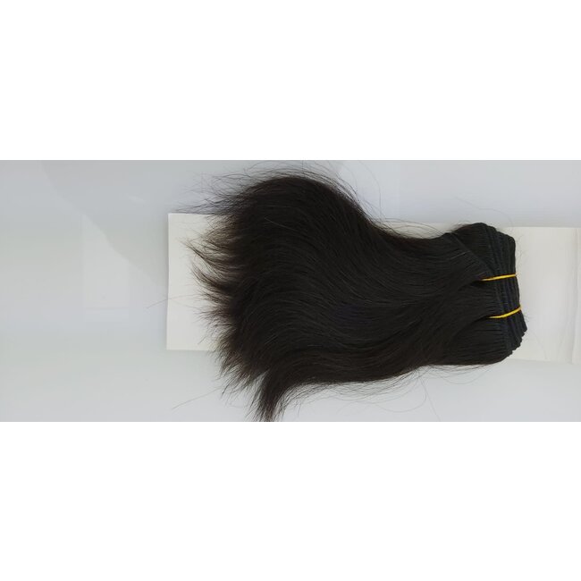HairWhisper VIRGIN Raw Hair 8" WEFT 100g 100% Human Hair Double Drawn