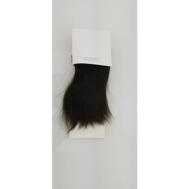 HairWhisper VIRGIN Raw Hair 8" WEFT 100g 100% Human Hair Double Drawn