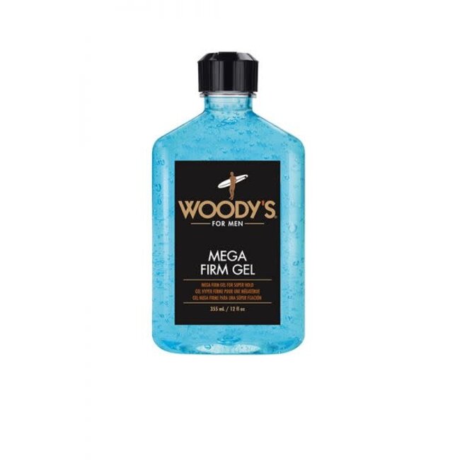Woody's For Men Mega Firm Gel 355ml