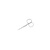 Silkline Cuticle Scissors 3 1/2" Adjustable Screw