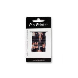 PIN PRINTZ Abstract 2" Bobby Pin 16 pins
