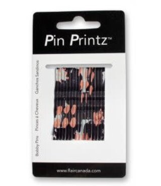 PIN PRINTZ Abstract 2" Bobby Pin 16 pins