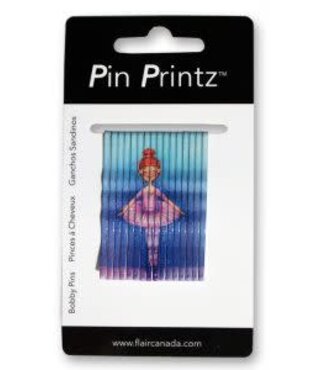 PIN PRINTZ Prima Balarina 2" Bobby Pin 16 pins