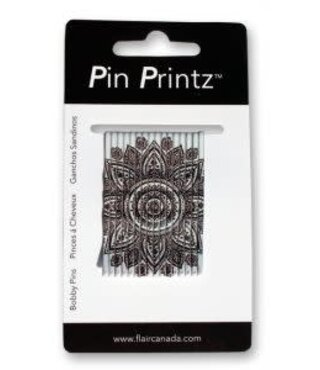 Pin Printz Mehndi 2" Bobby Pin 16 Pins
