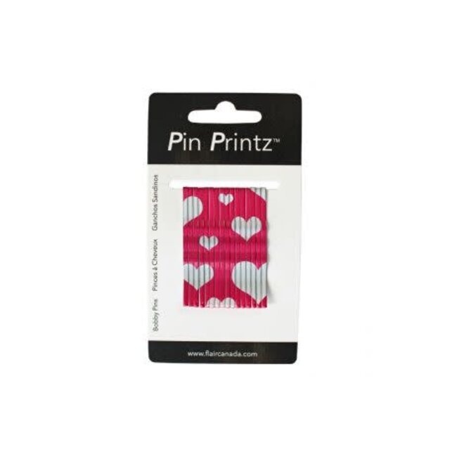 Flair Pin Printz Lovely 2" Bobby Pin 16 Pins