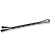 MINI BOBBY PINS 24 ON CARD Brown 1 1/2"