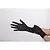 MJi MJI Nitrile Black Gloves Medium 100