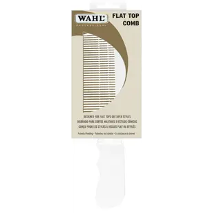 Wahl White Flat Top Comb