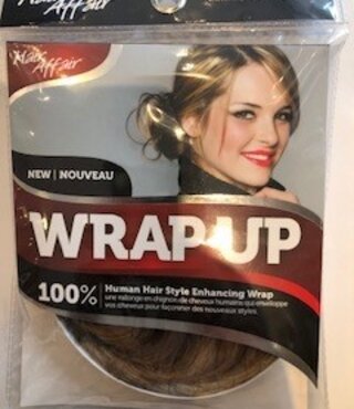 Hair Affair Wrap Up/ Scrunchi Human Hair 100%