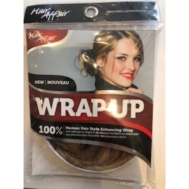 Hair Affair Wrap Up/ Scrunchi Human Hair 100%
