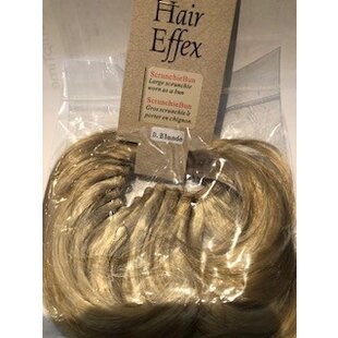 Hair Effex Large Scrunchie Bun  Dark Blonde