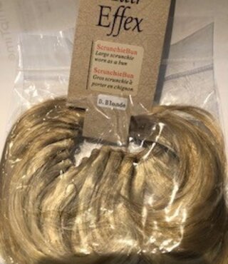 Hair Effex Large Scrunchie Bun  Dark Blonde