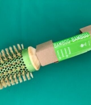 Flair Ceramic Bamboo Boar Bristle Brush 2.5"