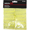BaBylissPRO Mesh Rollers 17.5 mm  Yellow 12pkg