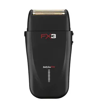 FX3 Double Foil Shaver Black