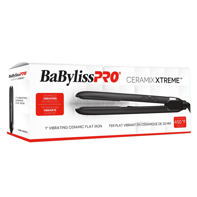 BaBylissPRO BabylissPro Vibrating Ceramic Flat Iron 1" PLATE