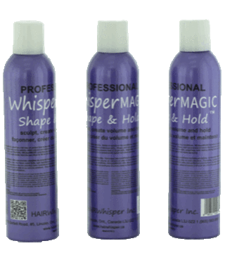 Professional WhisperMAGIC Shape & Hold Hair Spray 300g