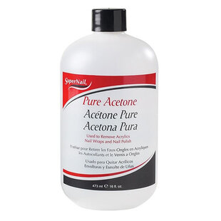 SuperNail Pure Acetone  473ml/16oz