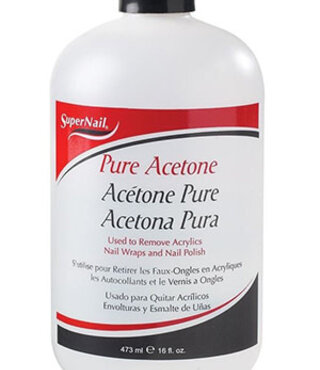 SuperNail Pure Acetone  473ml/16oz