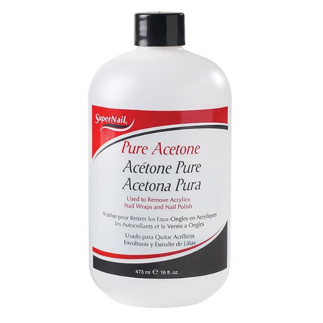 SuperNail SuperNail Pure Acetone  473ml/16oz