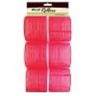 Magic Gold Velcro Rollers Red 77  mm 4pcs